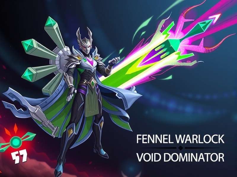 Fennel Warlock Void Dominator Game Banner
